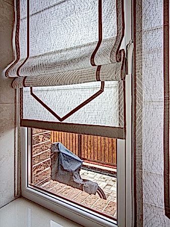 Римские шторы с ламбрекеном