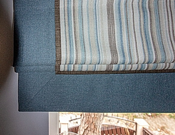 Римские шторы в спальню и портьеры