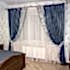 Шторы в спальню в стиле прованс (голубые)