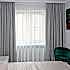 Шторы в спальню в спокойных тонах