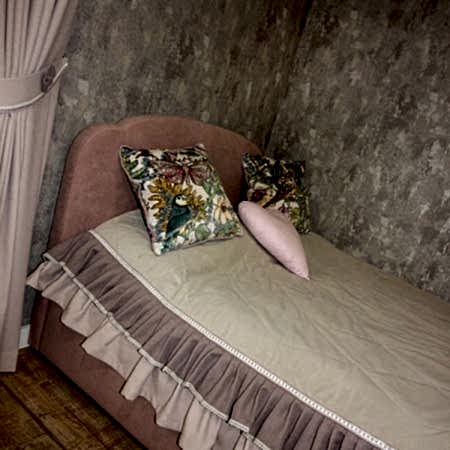 Шторы в детскую с рюшами