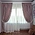 Розовые шторы с рюшами для девочки