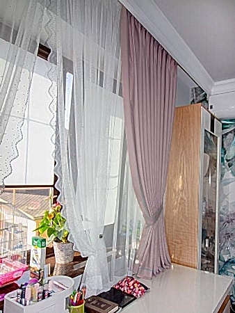 Комплексное текстильное оформление детской комнаты девочки-подростка