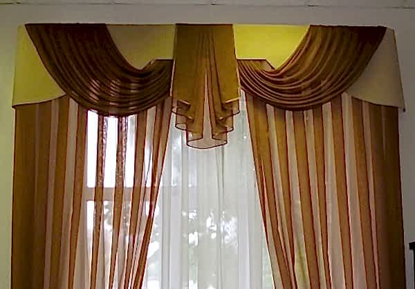 Легкие шторы в приемную