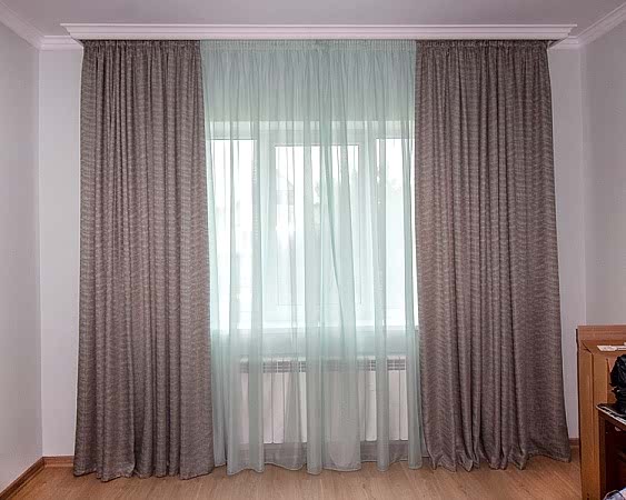 Шторы в женский кабинет