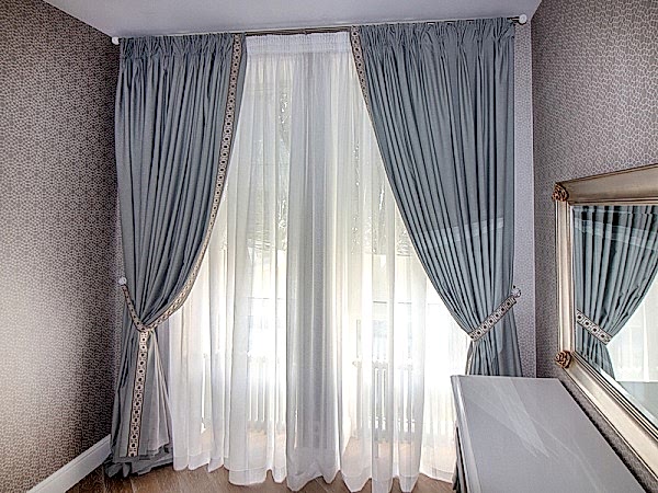 Шторы с бордюром