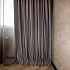 Серо-бежевые шторы в зал