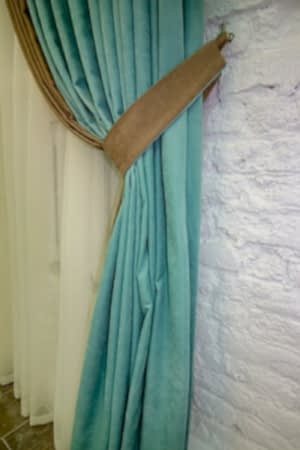 Шторы в кафе