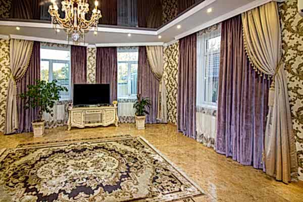 Шторы из бархата классические