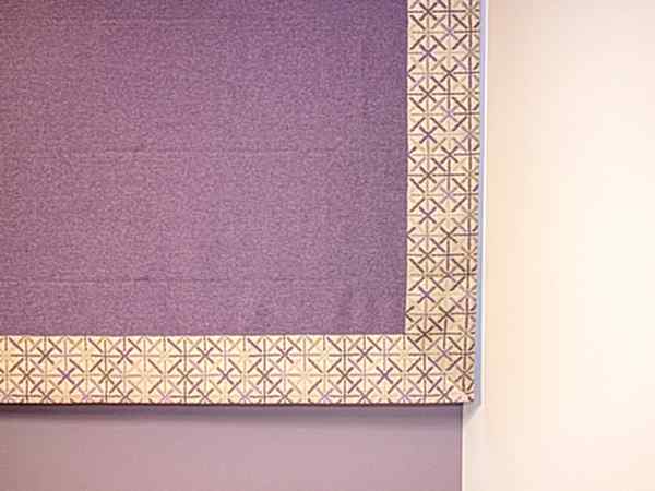 Римские шторы из блэкаута с кантом