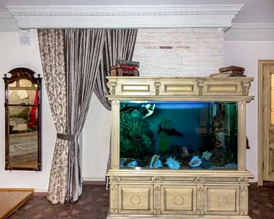 Шторы в холл ресторана Екатеринодар