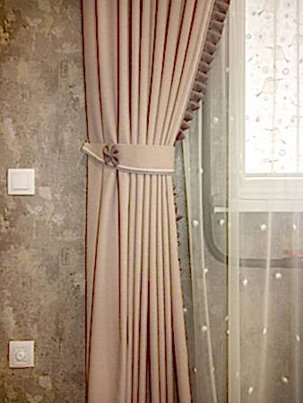 Шторы в детскую с рюшами