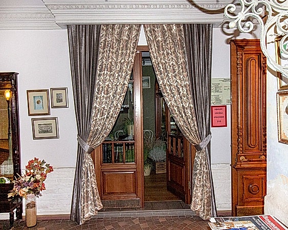 Шторы в холл ресторана Екатеринодар