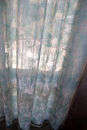 Легкие шторы для спа зоны